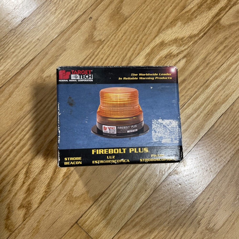 FS211820 Genuine Federal Signal Strobe Light Pulsator 551 Plus Amber